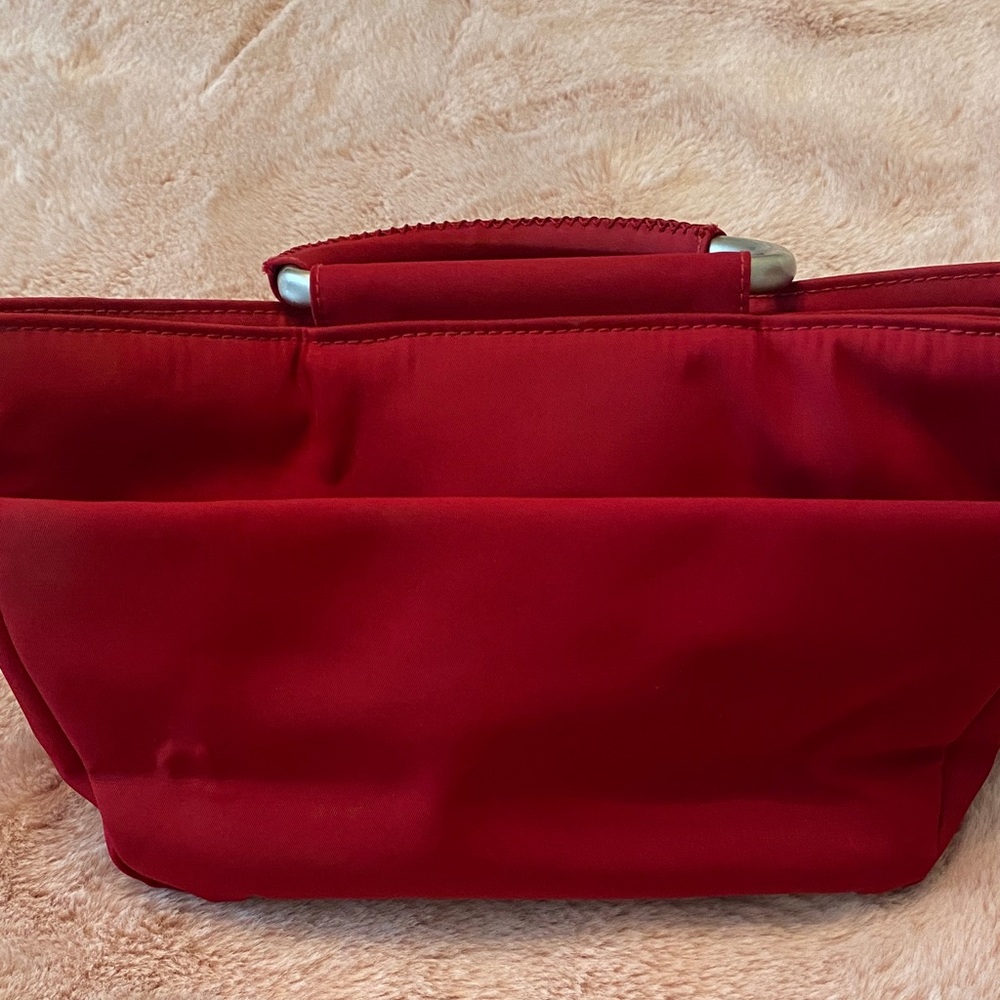United Colors Of Benetton Red Top-Handle Tote Bag - Picture 2 of 6